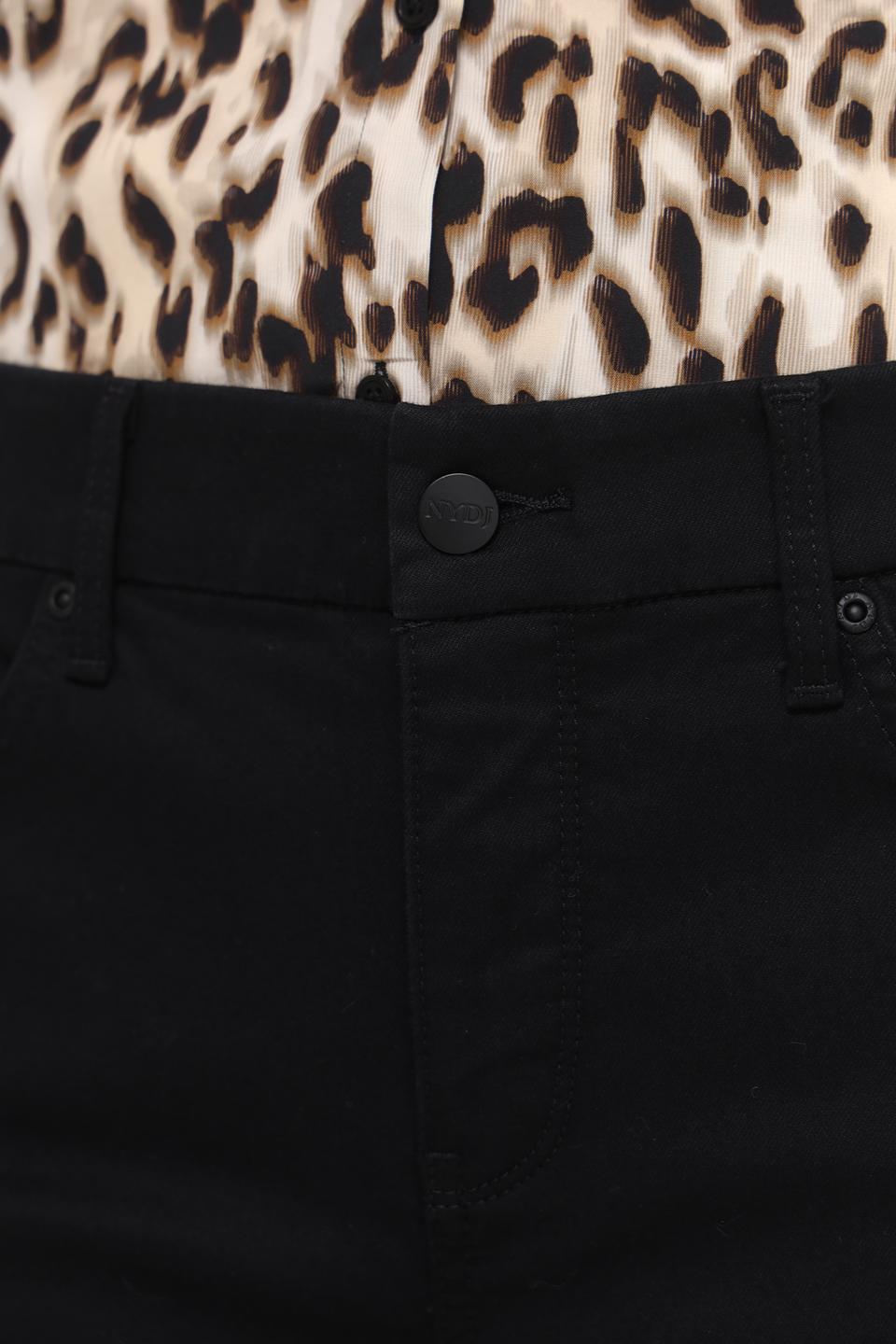 Джинсы NYDJ прямые чёрные