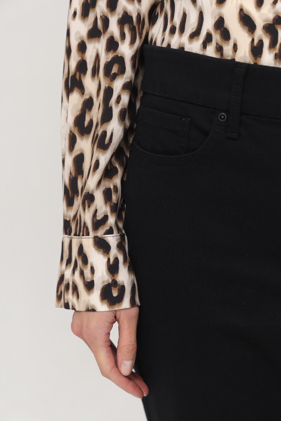 Джинсы NYDJ прямые чёрные