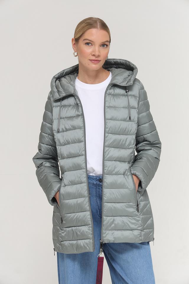Куртка Lebek стеганая серая