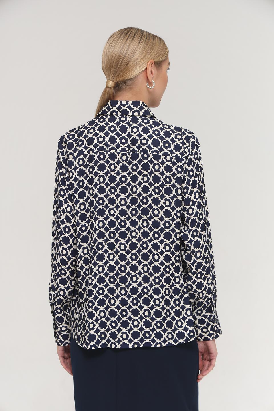 Блуза Seidensticker с цветочным принтом