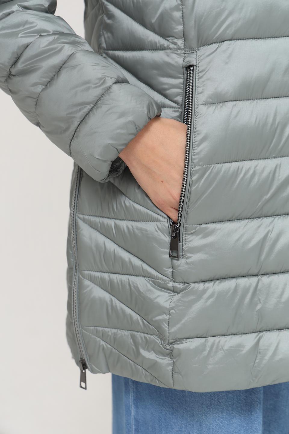 Куртка Lebek стеганая серая