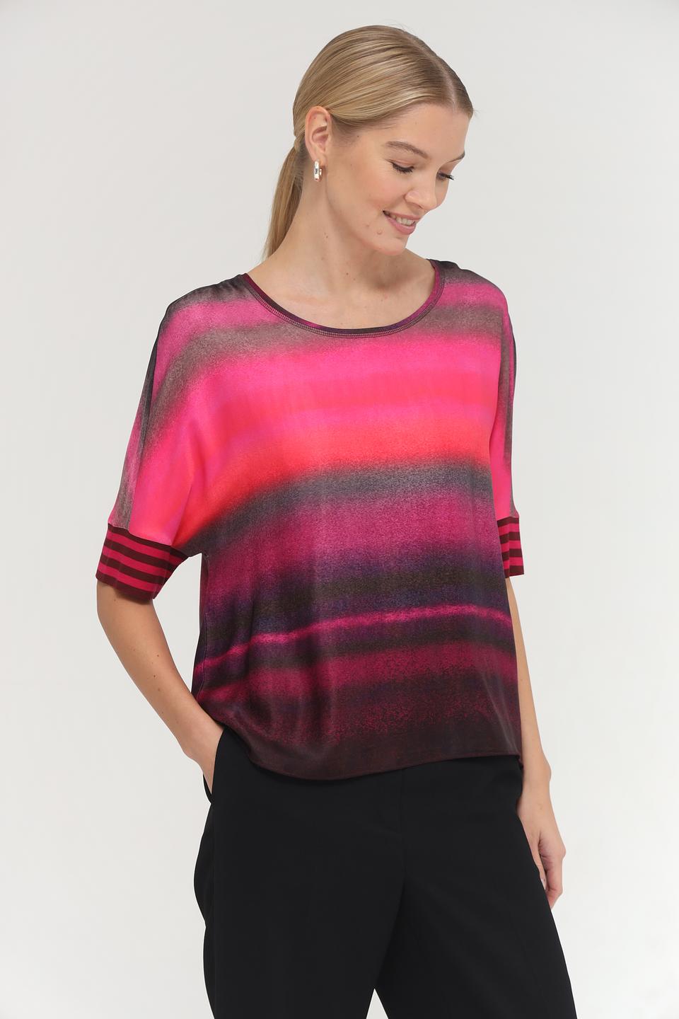 Блуза Lecomte с градиентом