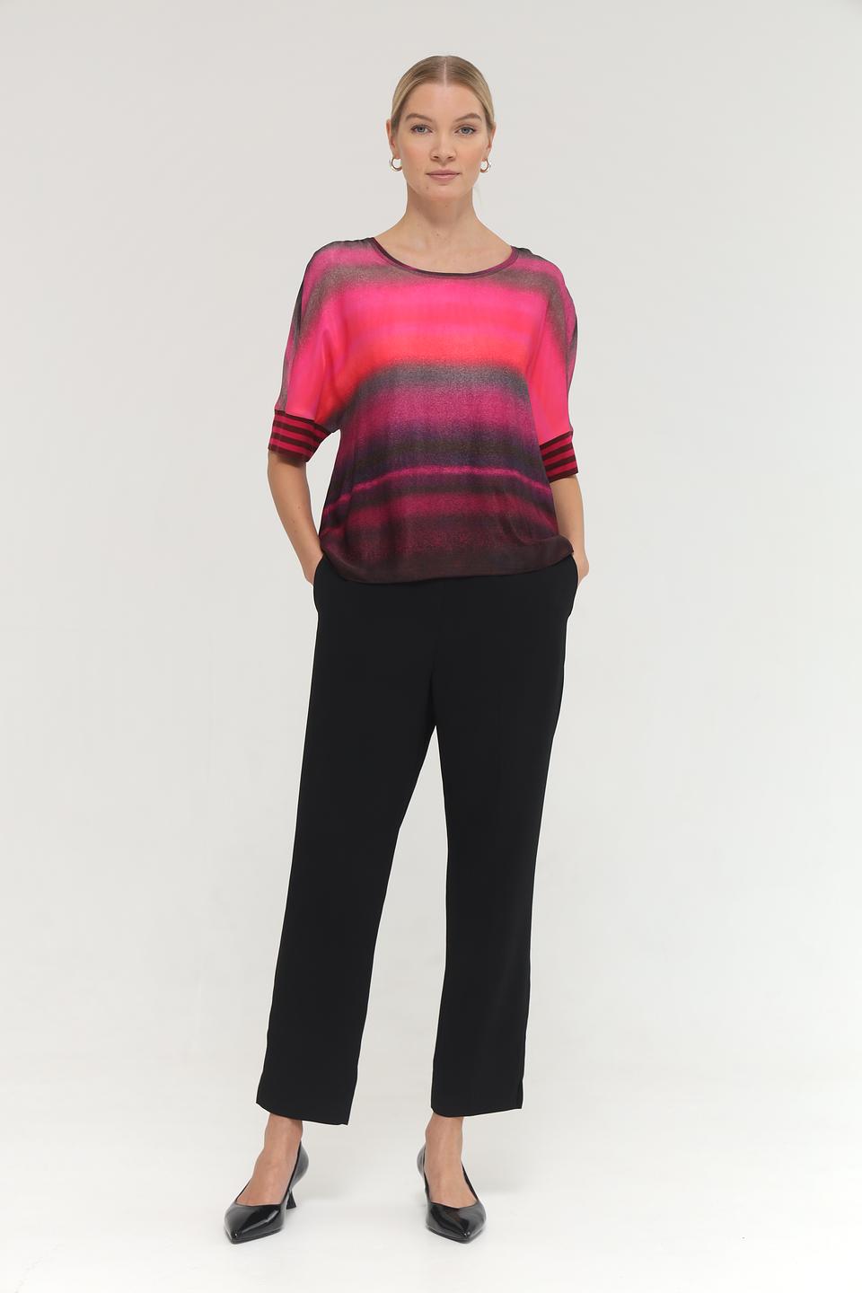 Блуза Lecomte с градиентом