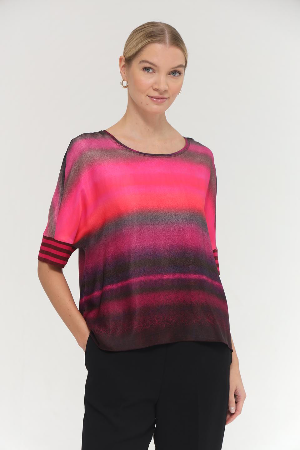 Блуза Lecomte с градиентом