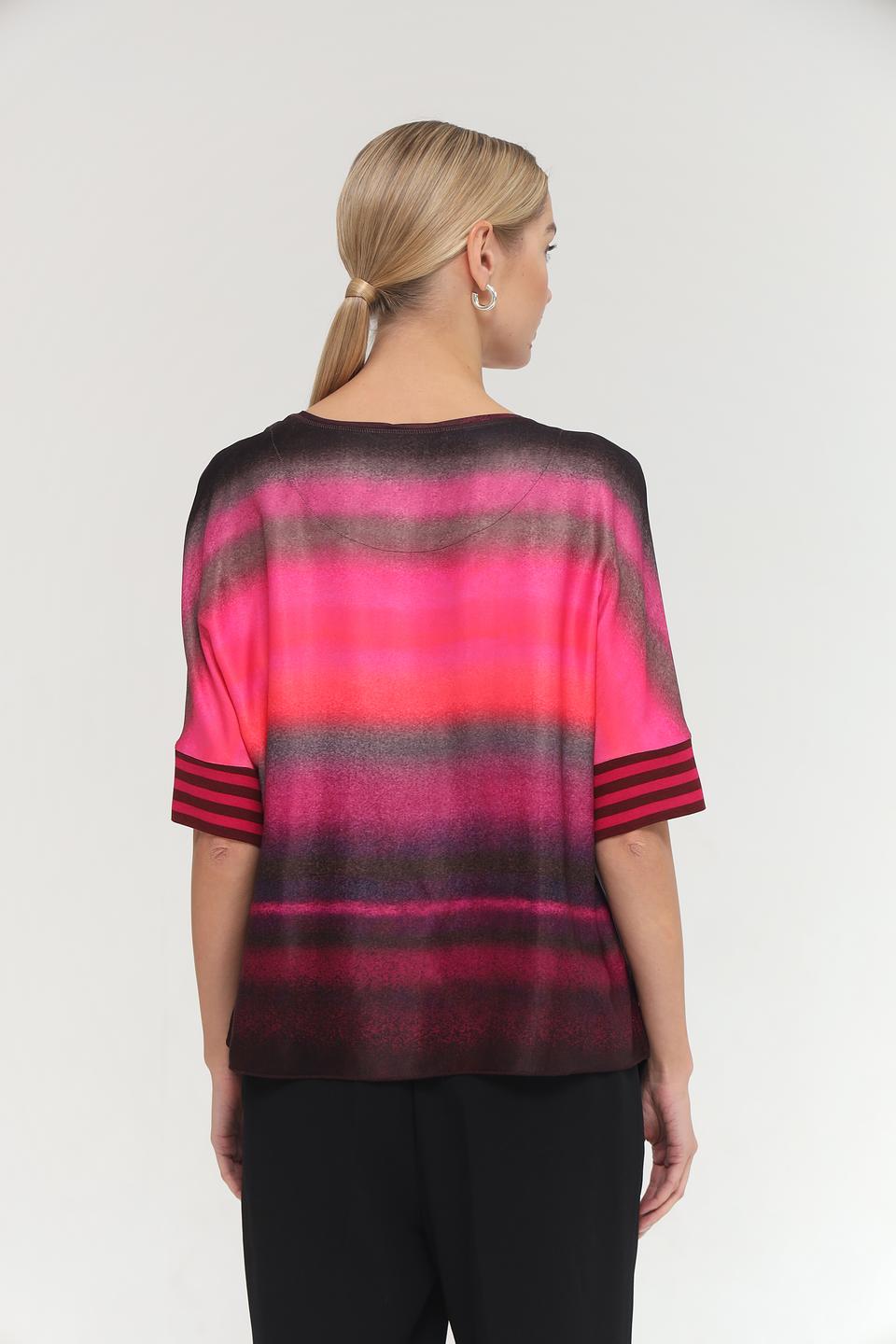 Блуза Lecomte с градиентом