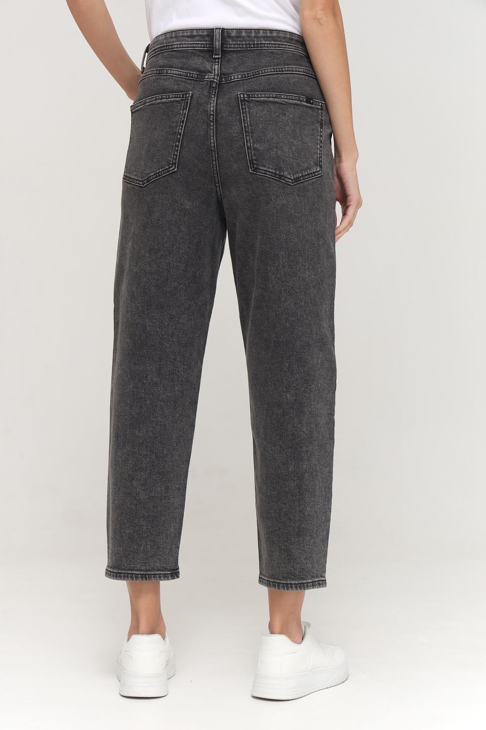 Джинсы Taifun серые mom fit