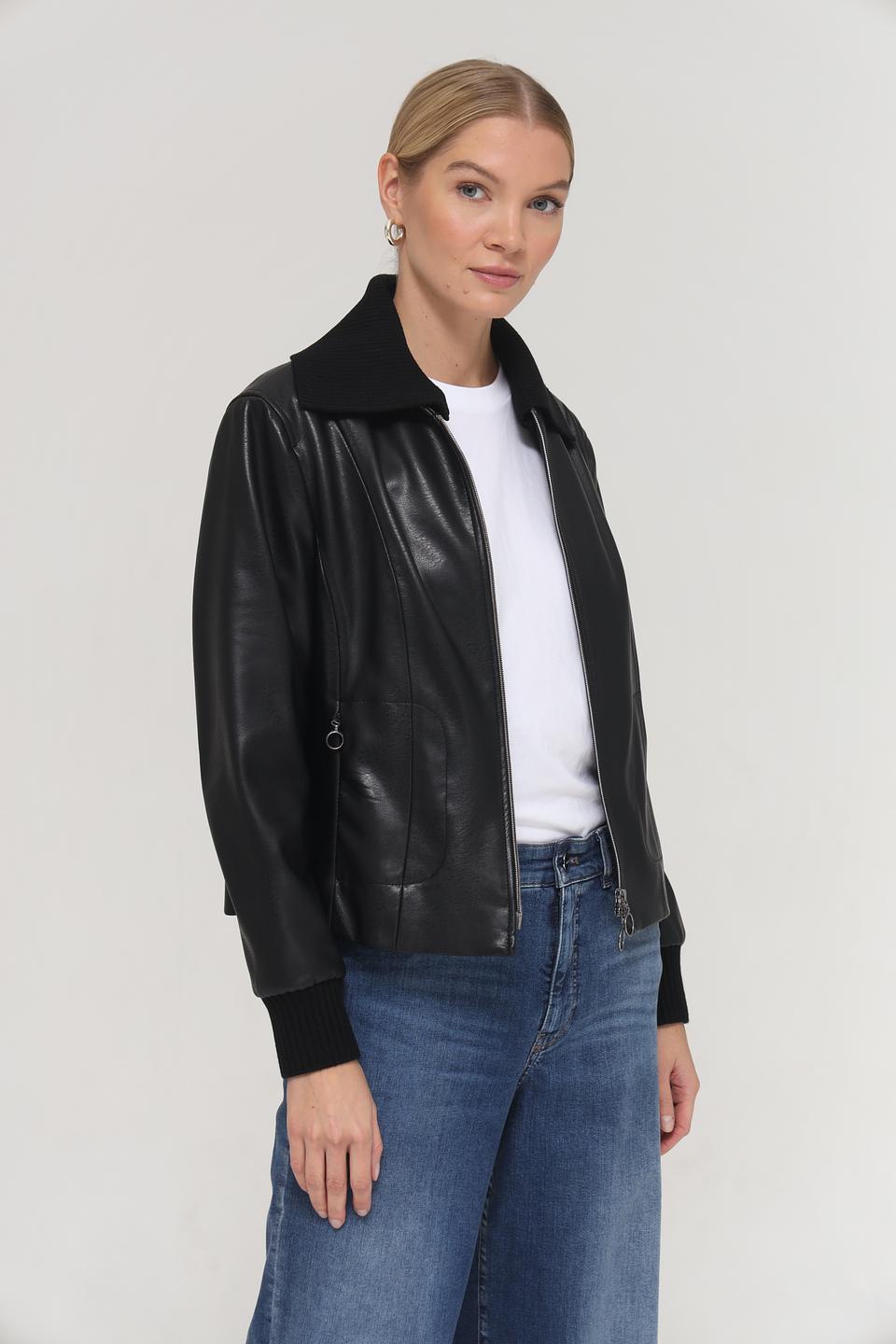 Куртка Bianca косуха чёрная