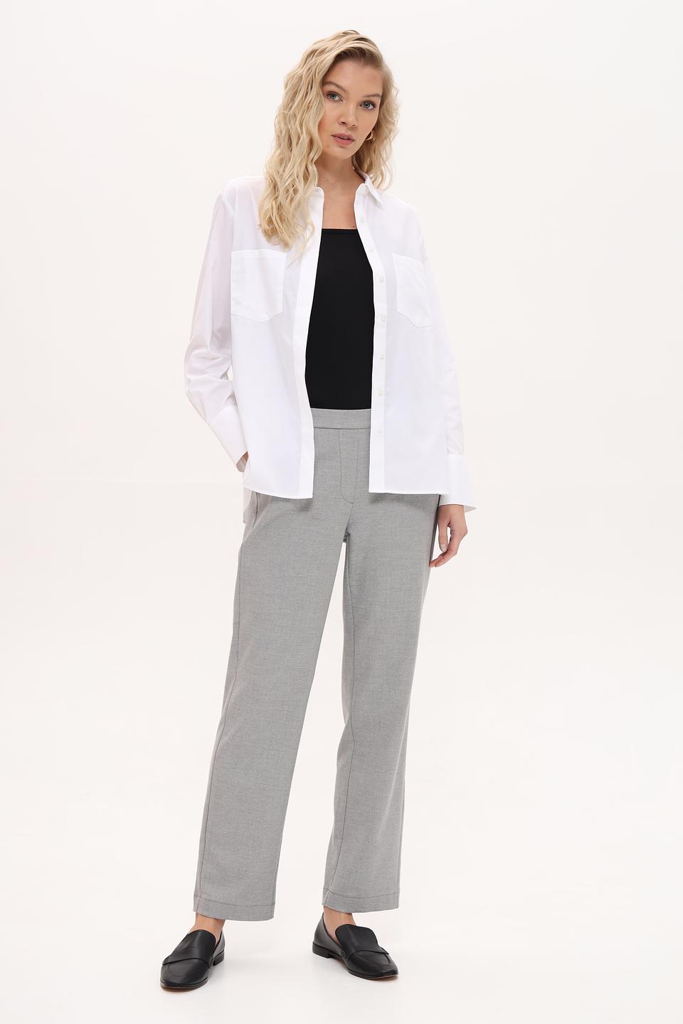 Рубашка Olsen приталенная белая