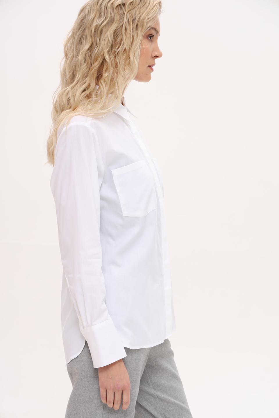 Рубашка Olsen приталенная белая