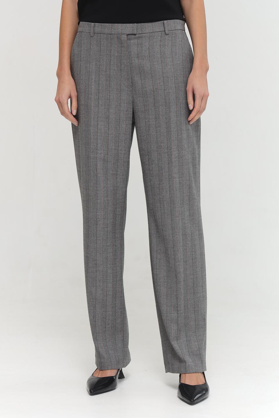 Брюки Gerry Weber в полоску серые