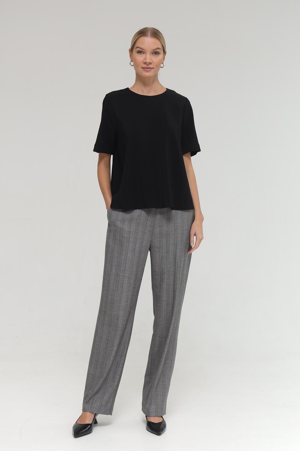 Брюки Gerry Weber в полоску серые