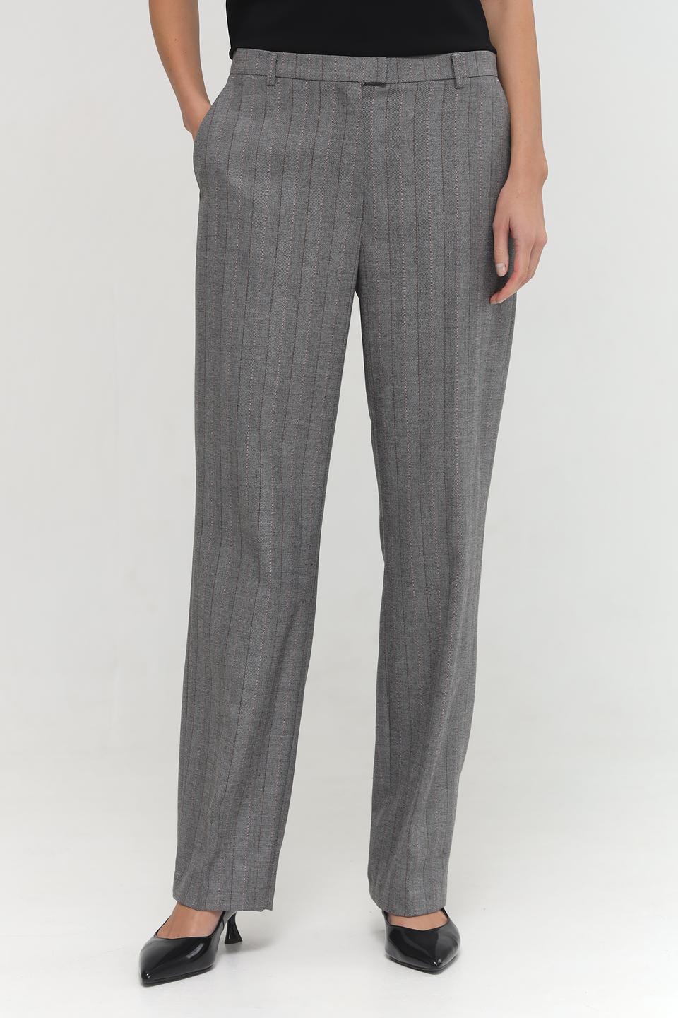 Брюки Gerry Weber в полоску серые