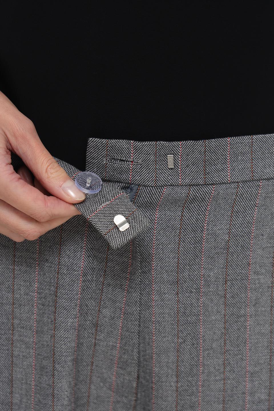 Брюки Gerry Weber в полоску серые