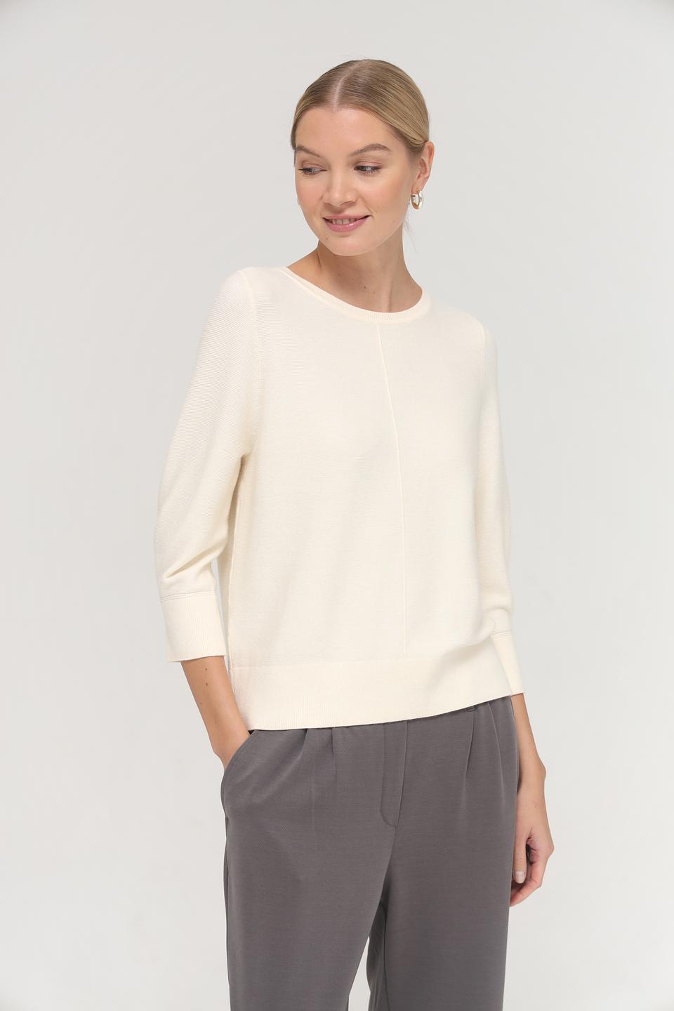 Пуловер Rabe collection кремовый