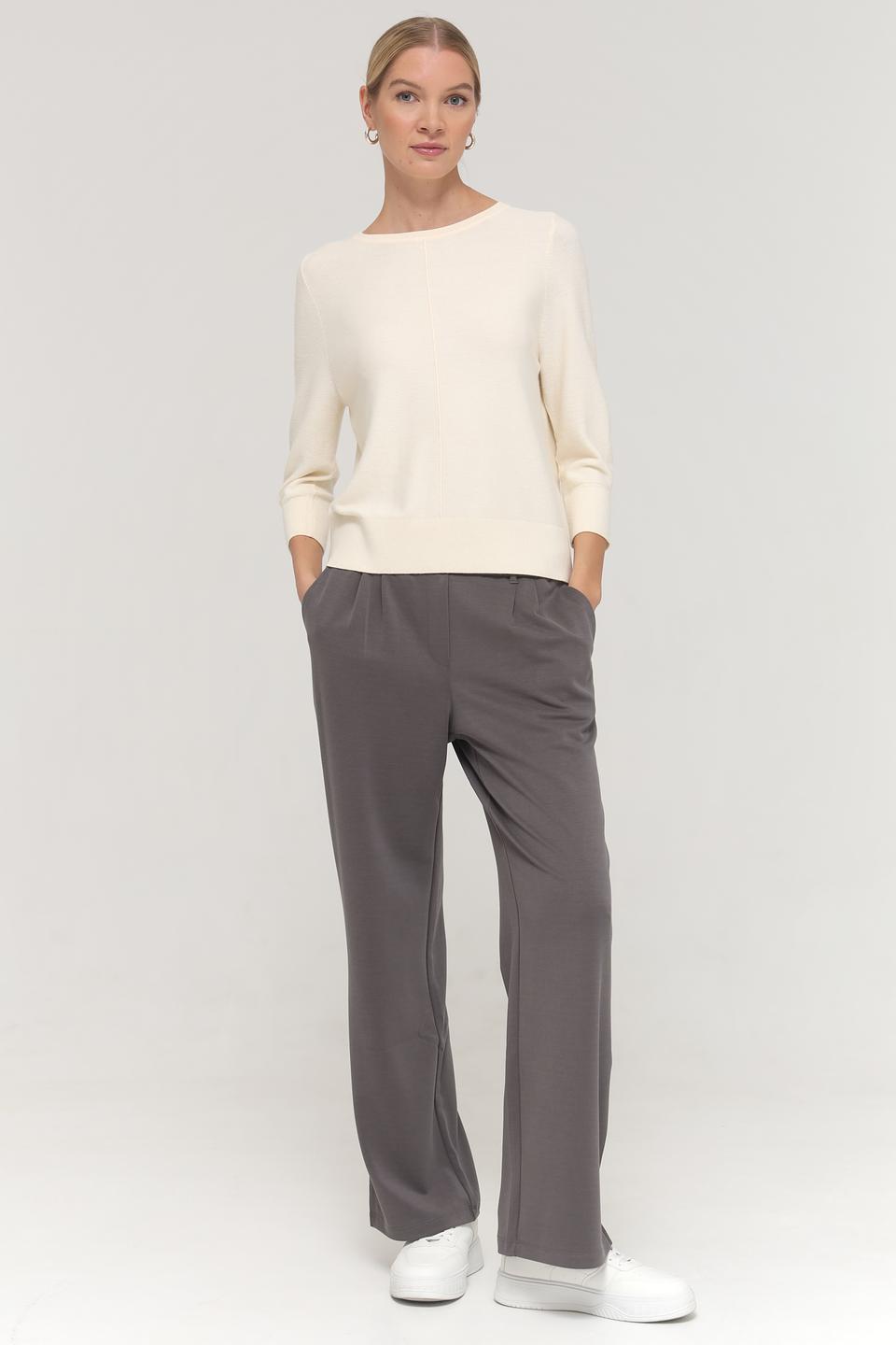 Пуловер Rabe collection кремовый