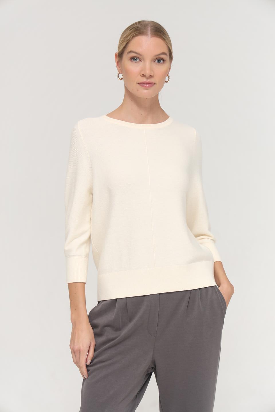 Пуловер Rabe collection кремовый