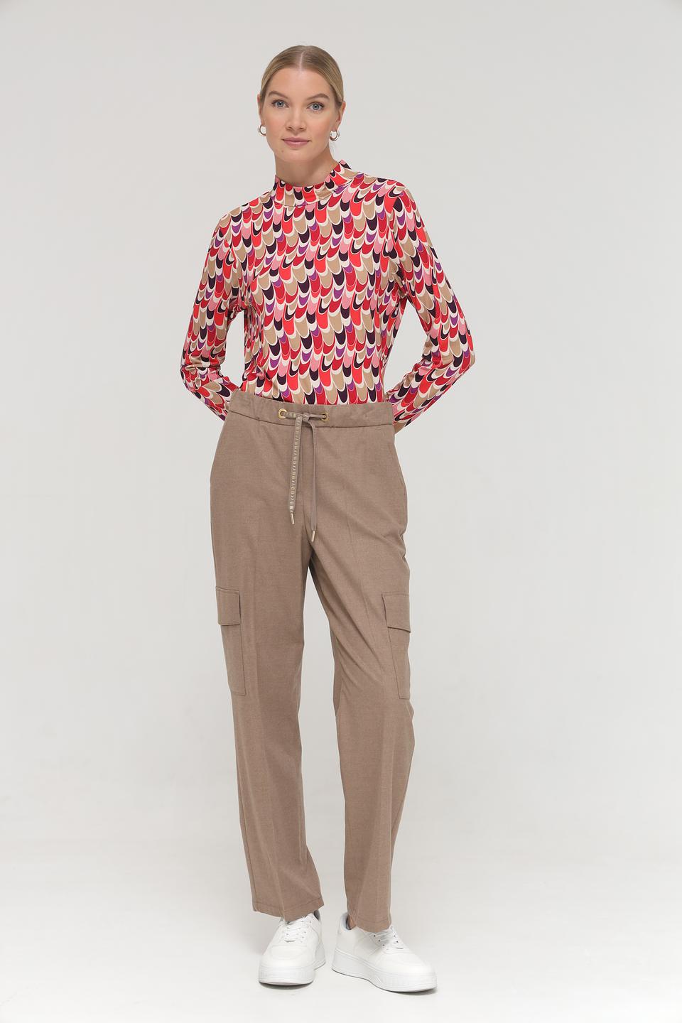 Водолазка Bianca с принтом