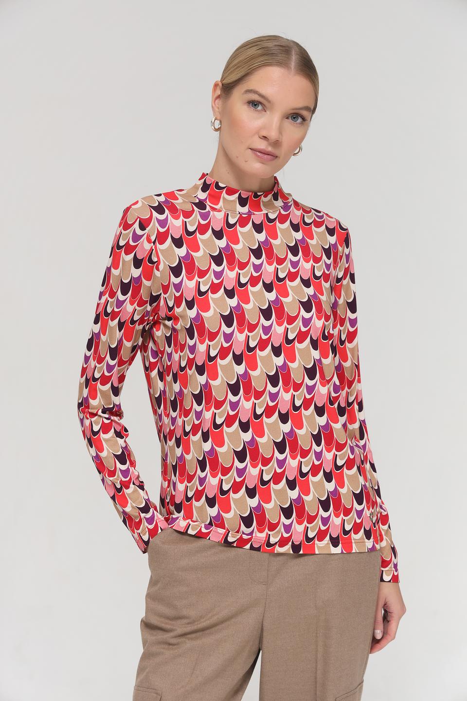 Водолазка Bianca с принтом