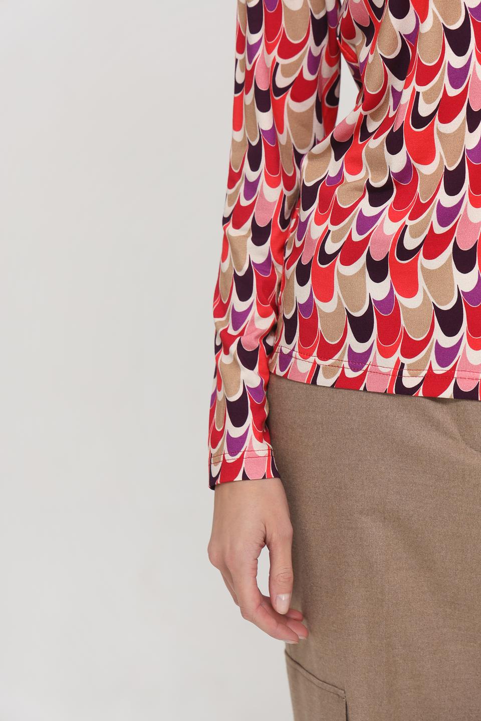 Водолазка Bianca с принтом