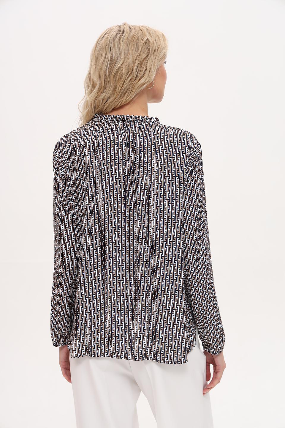 Блуза Frank Walder в геометрический принт