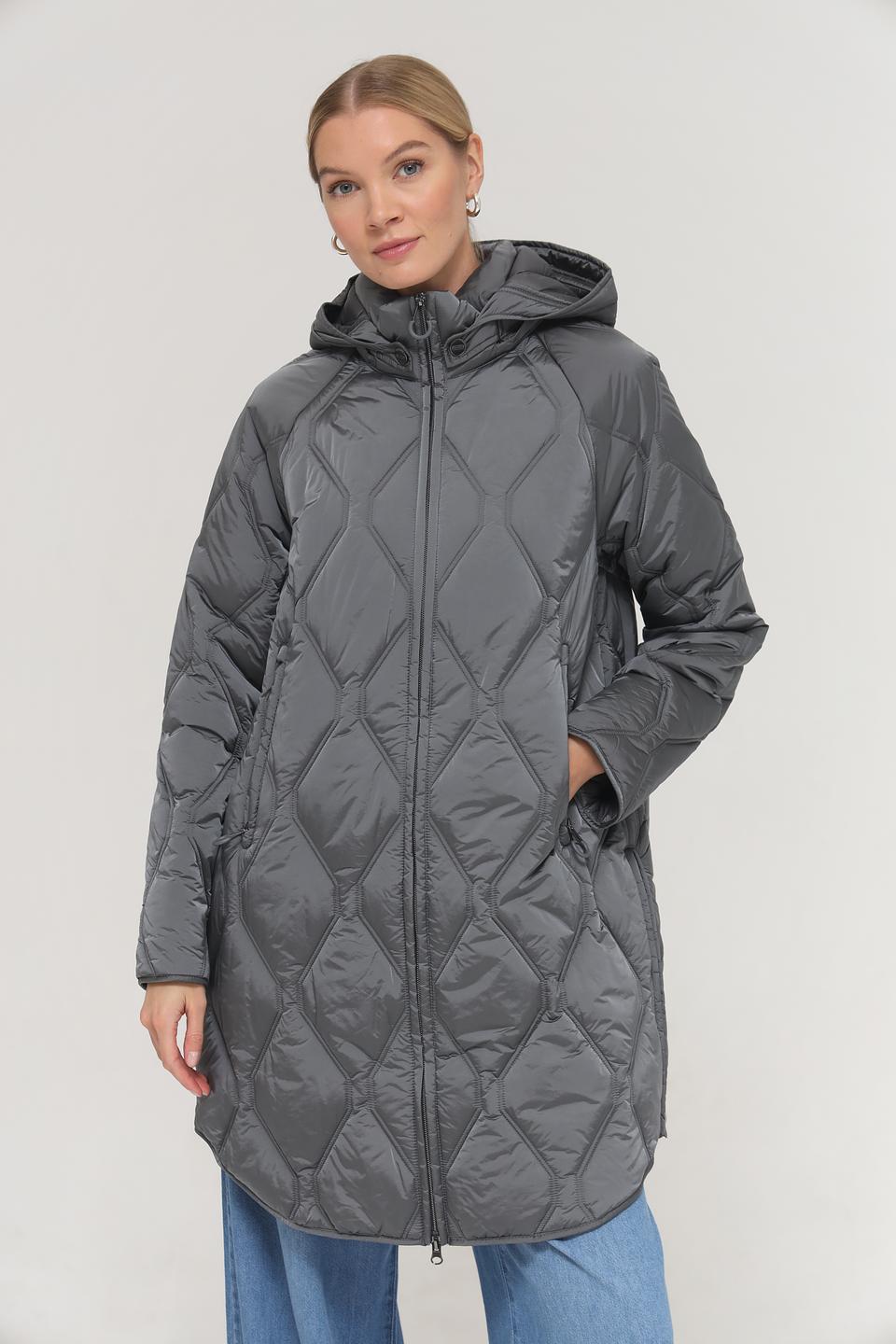 Куртка Betty Barclay стеганая серая