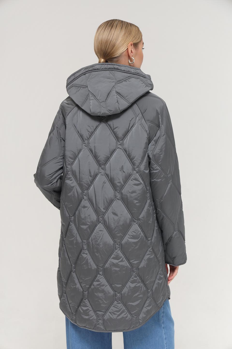 Куртка Betty Barclay стеганая серая