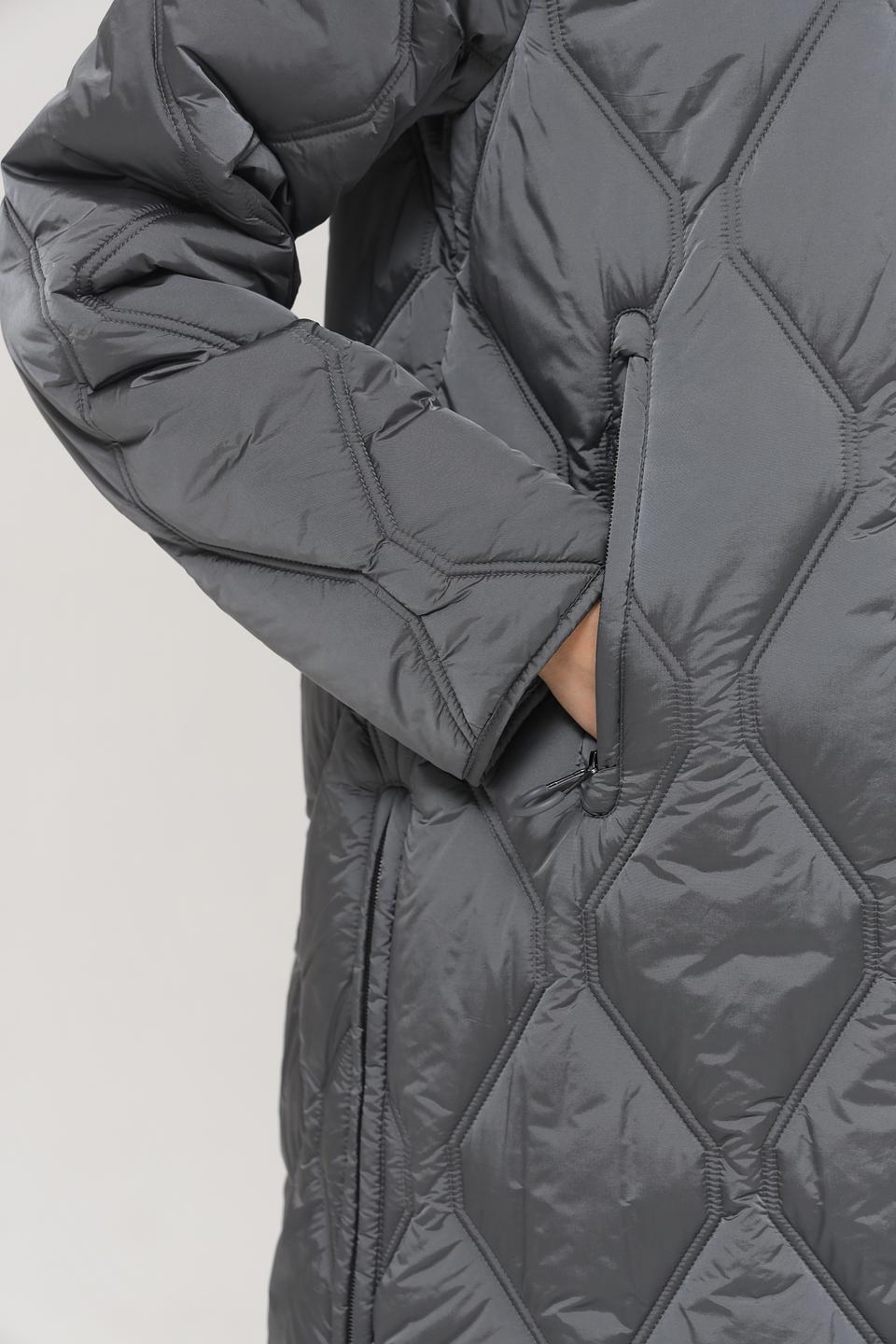 Куртка Betty Barclay стеганая серая