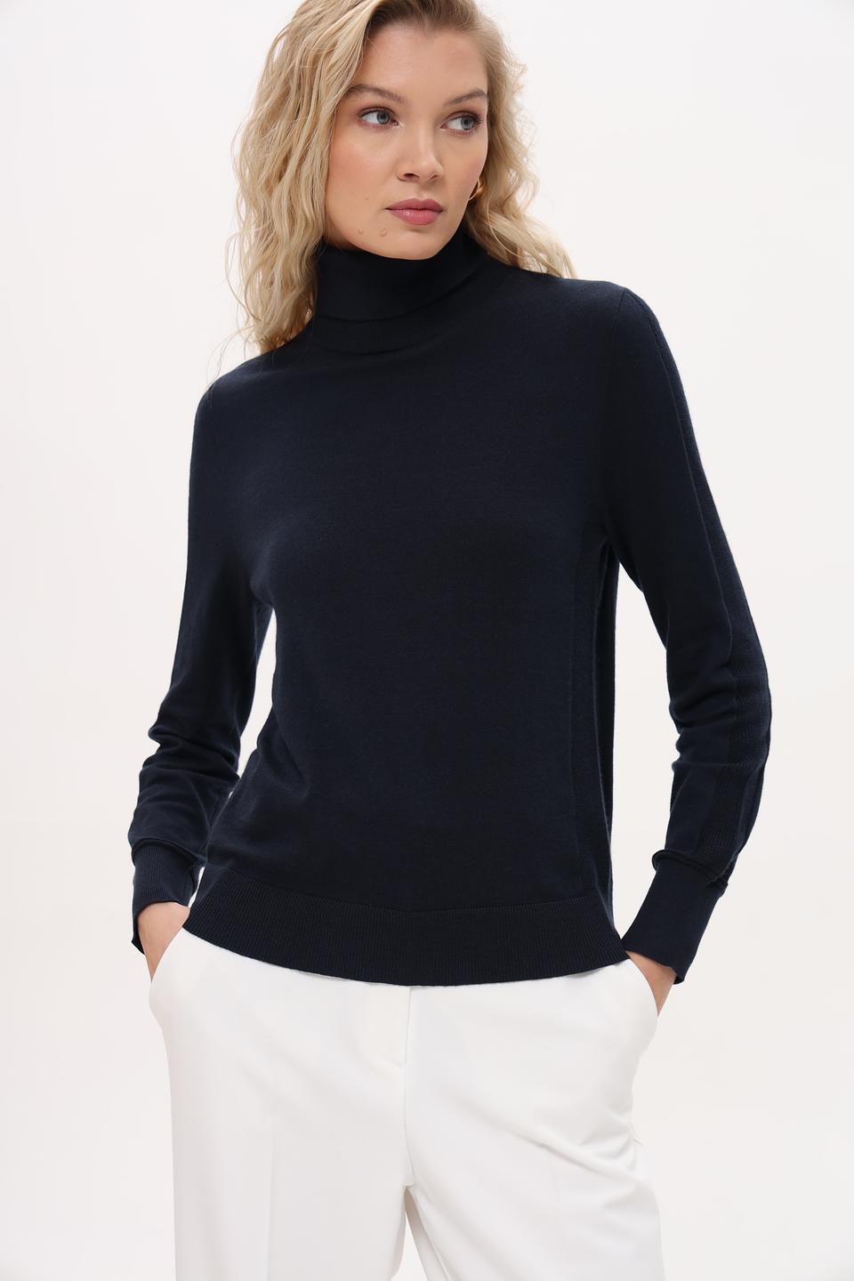 Водолазка Pezzo тёмно-синяя