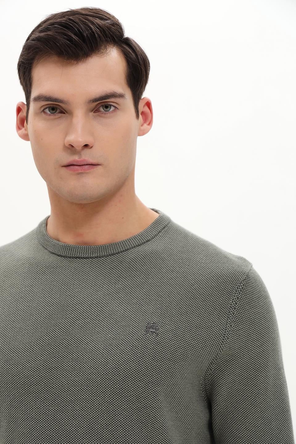 Джемпер Lerros хаки с текстурой