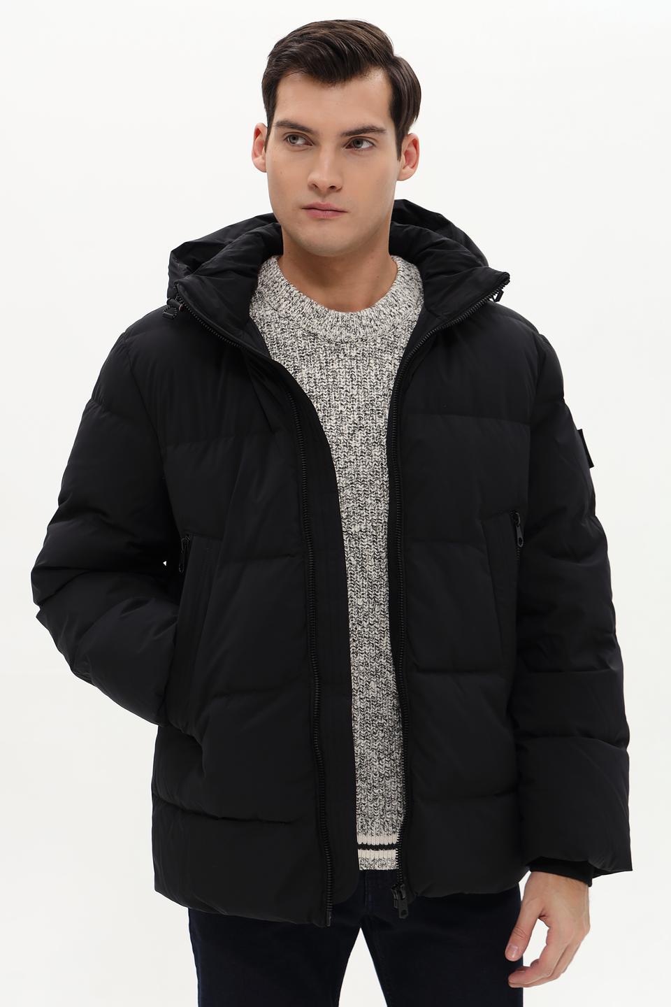 Куртка Tom Tailor чёрная стеганая