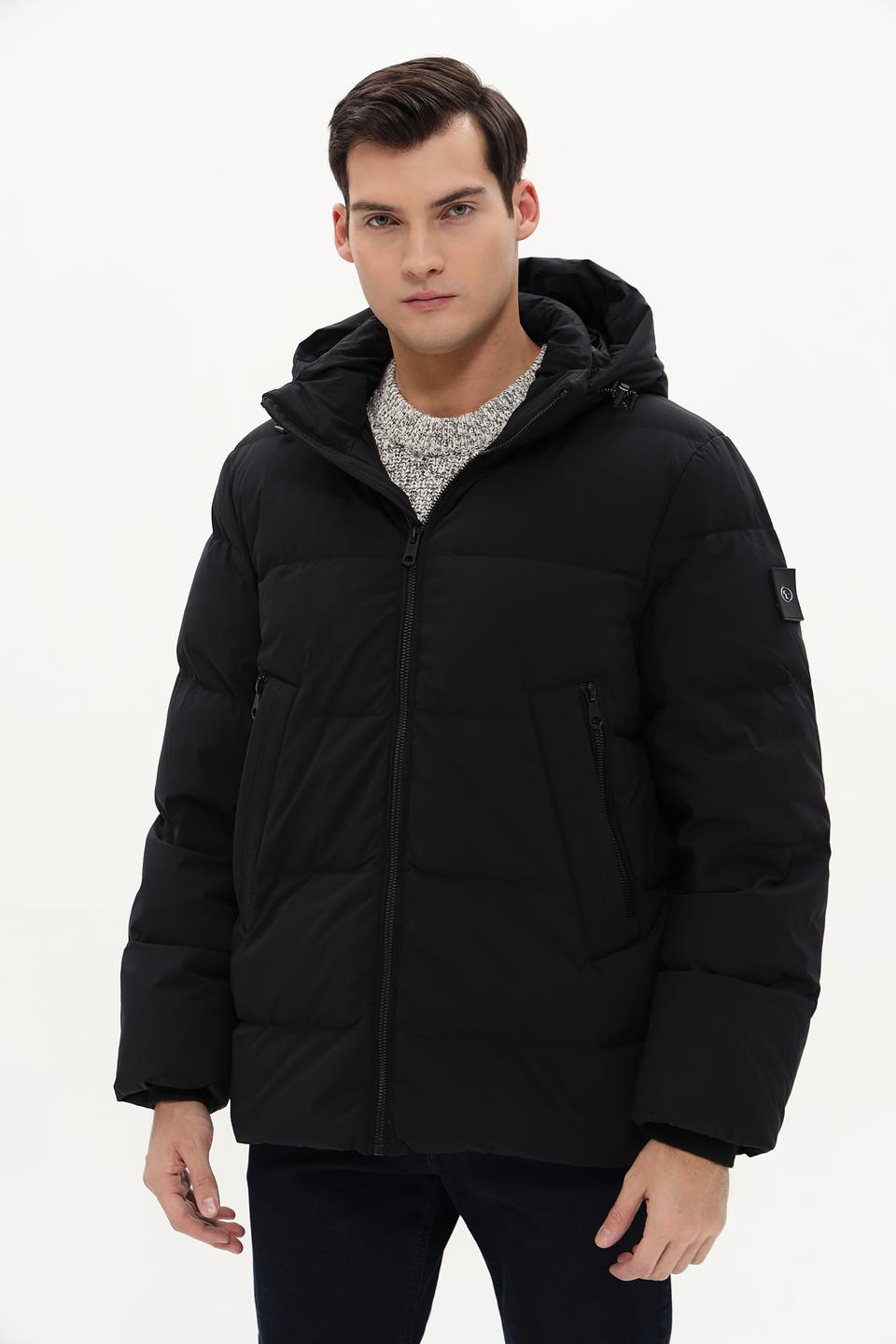 Куртка Tom Tailor чёрная стеганая