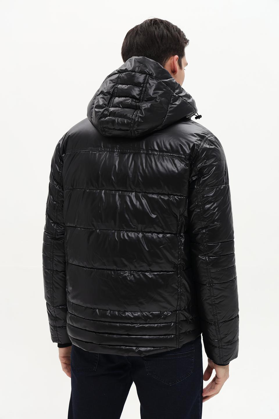 Куртка Tom Tailor стеганая чёрная