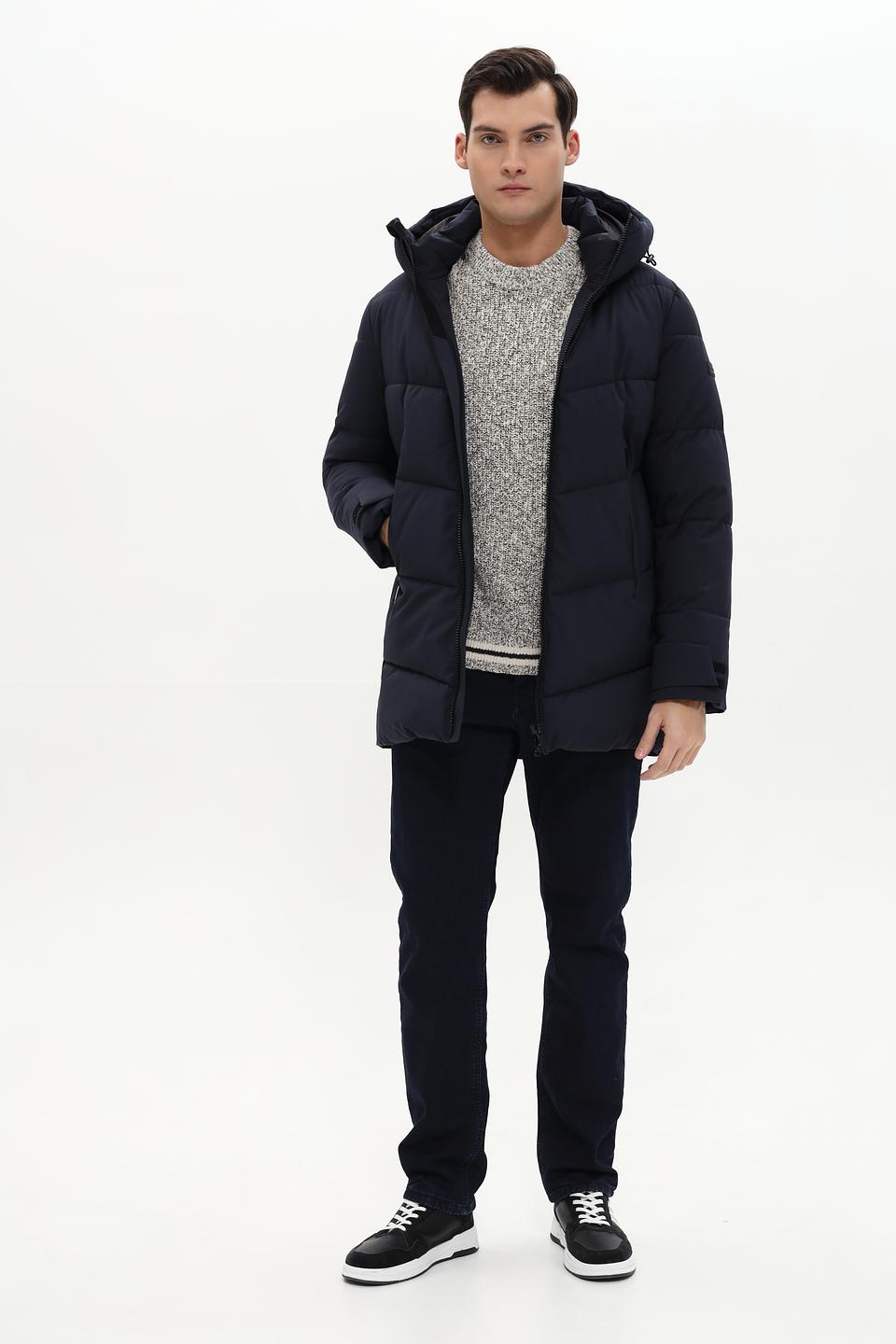 Куртка Bugatti стеганая синяя