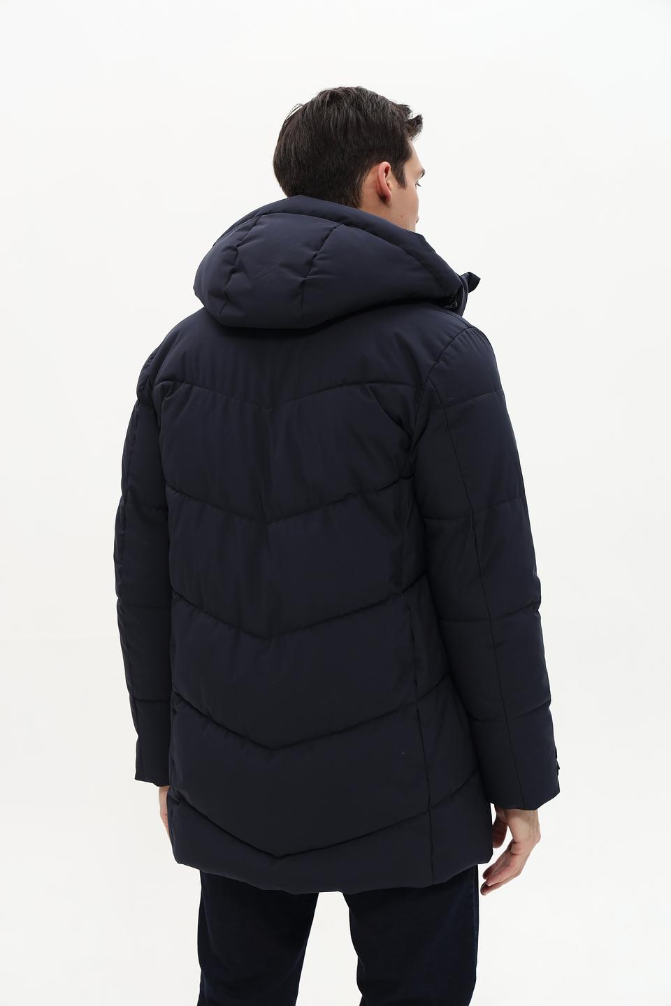 Куртка Bugatti стеганая синяя