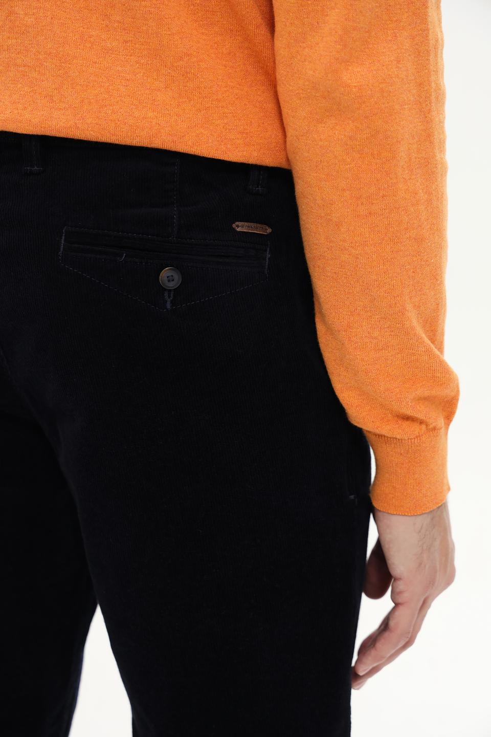 Брюки вельветовые Red Point темно-синие