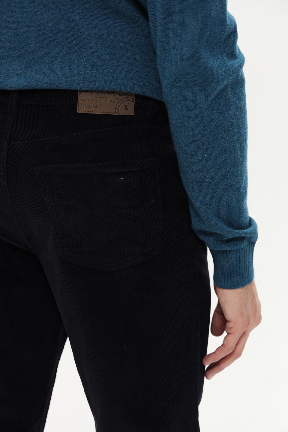 Брюки вельветовые Sea Barrier чёрные