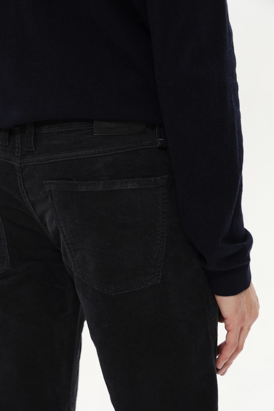 Брюки вельветовые Hattric чёрные