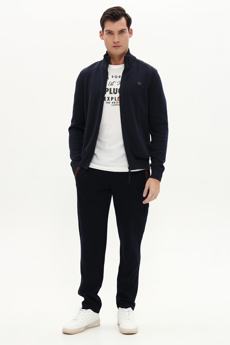 Кардиган Lerros мужской тёмно-синий