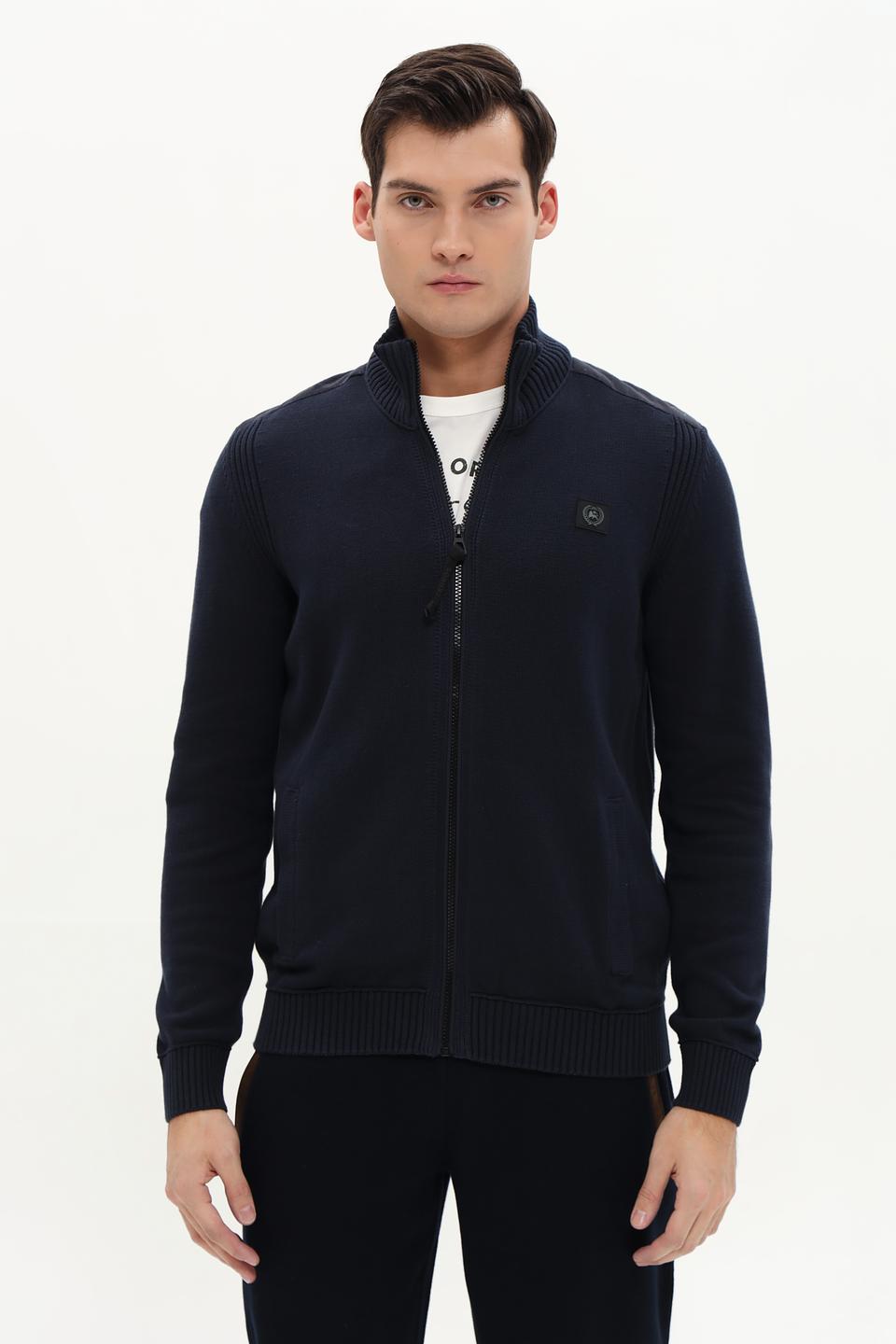 Кардиган Lerros мужской тёмно-синий