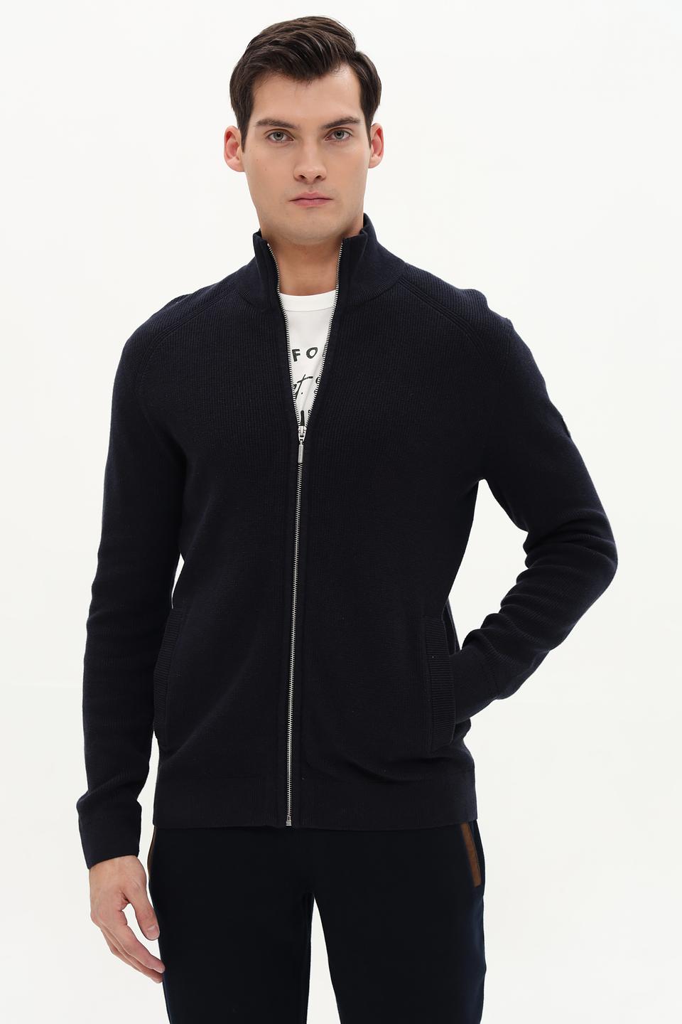 Кардиган Tom Tailor мужской тёмно-синий