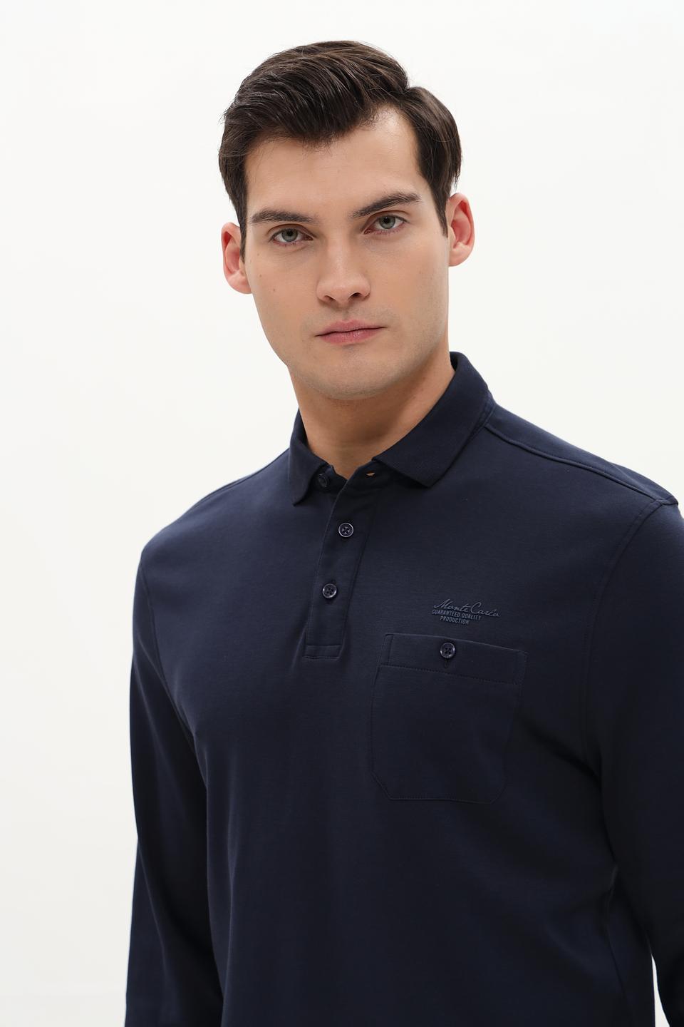 Поло Monte Carlo с длинным рукавом