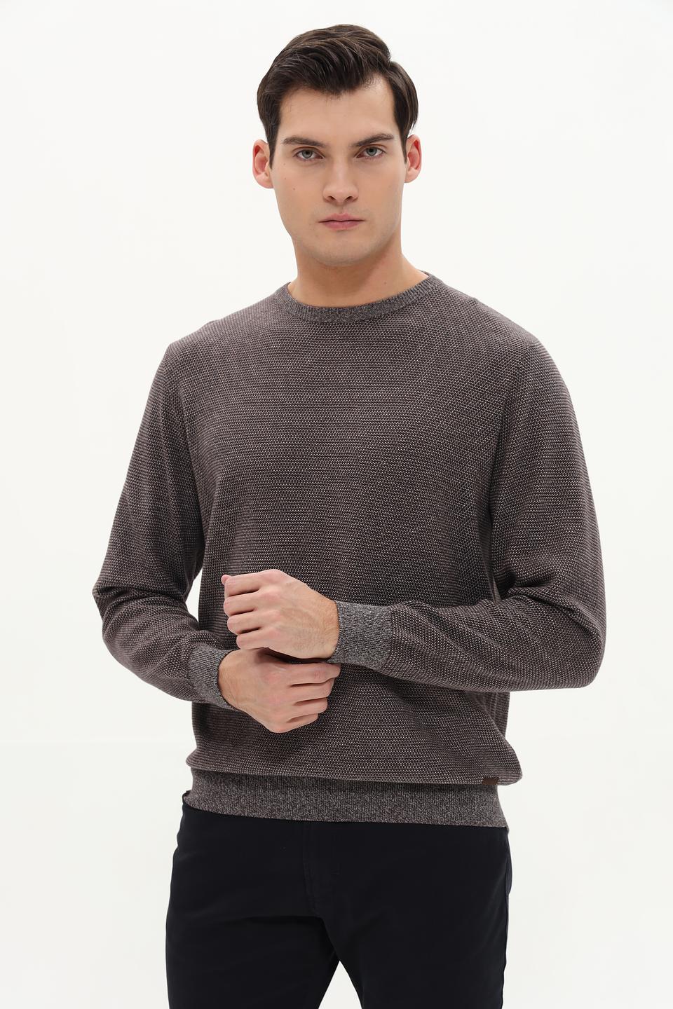 Джемпер Casa Moda мужской серый меланж