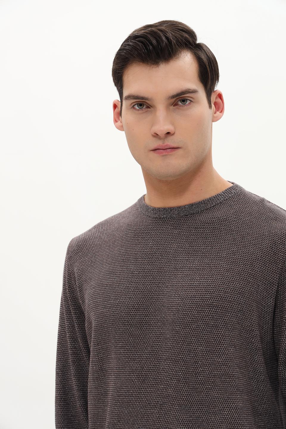 Джемпер Casa Moda мужской серый меланж