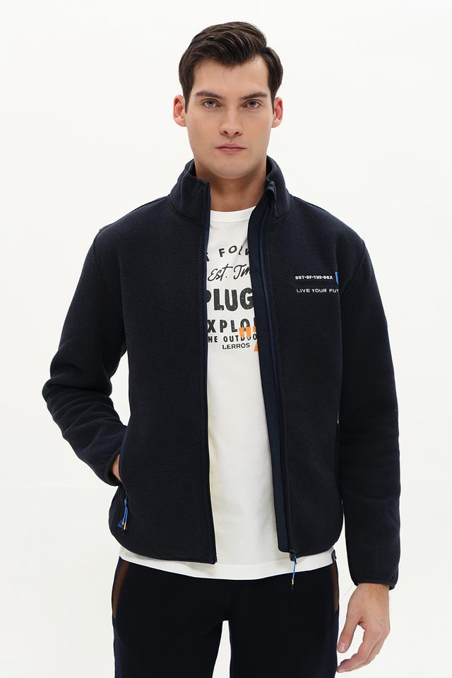 Кардиган Granchio мужской тёмно-синий