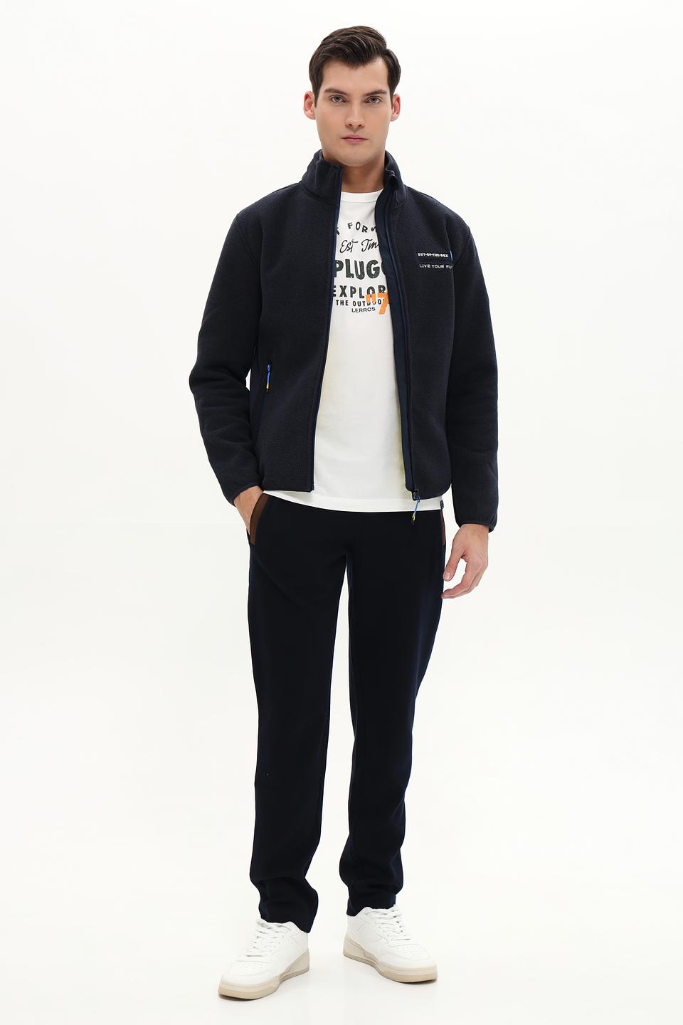 Кардиган Granchio мужской тёмно-синий