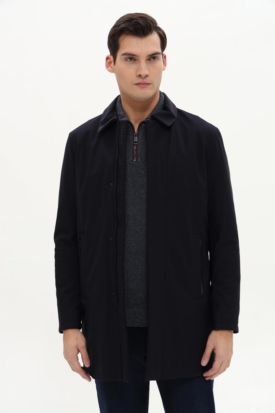 Плащ Bugatti чёрный