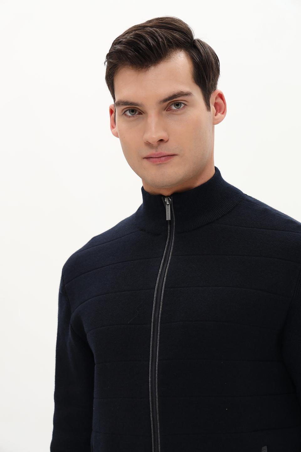 Кардиган Bugatti мужской тёмно-синий