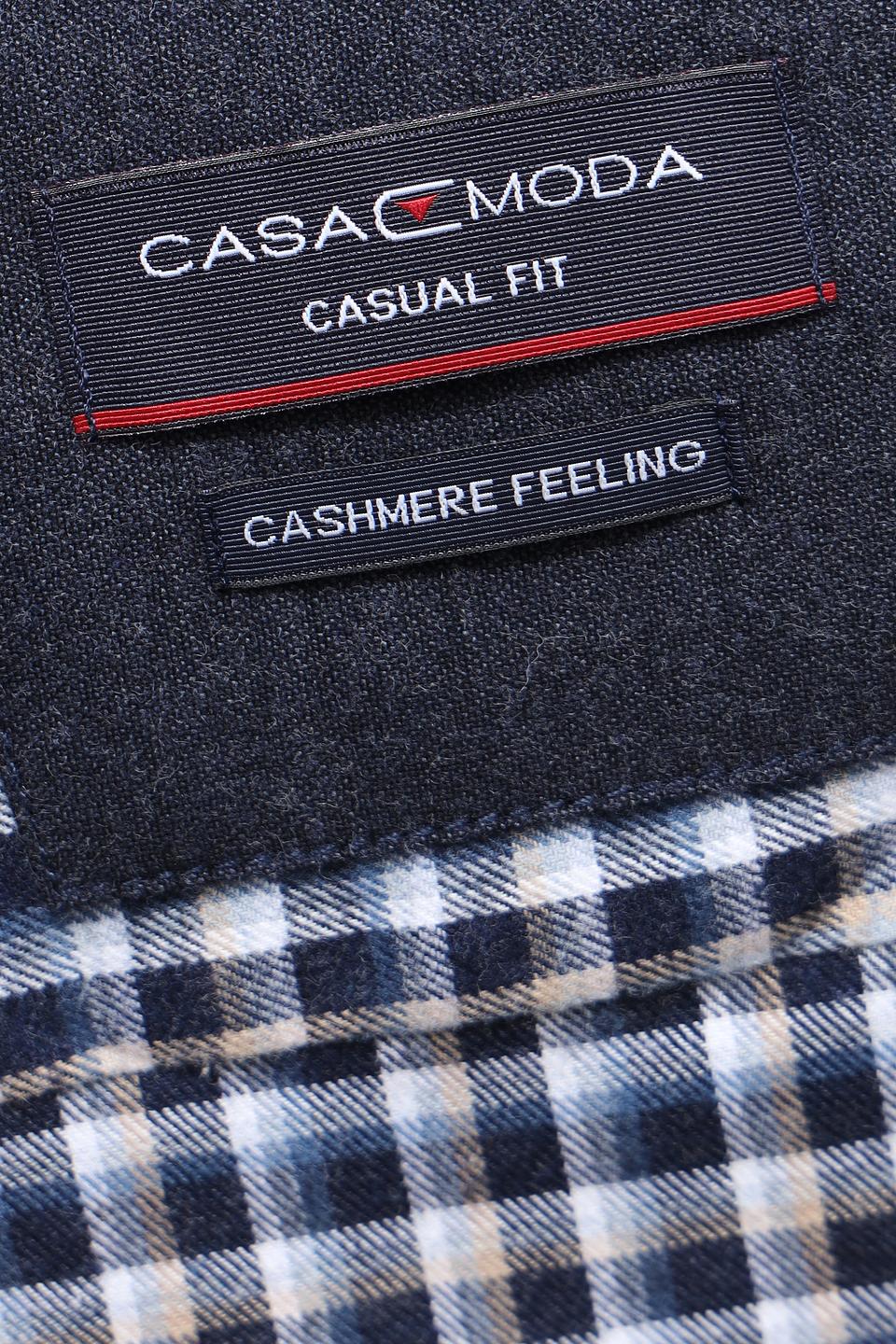 Рубашка Casa Moda в клетку синяя