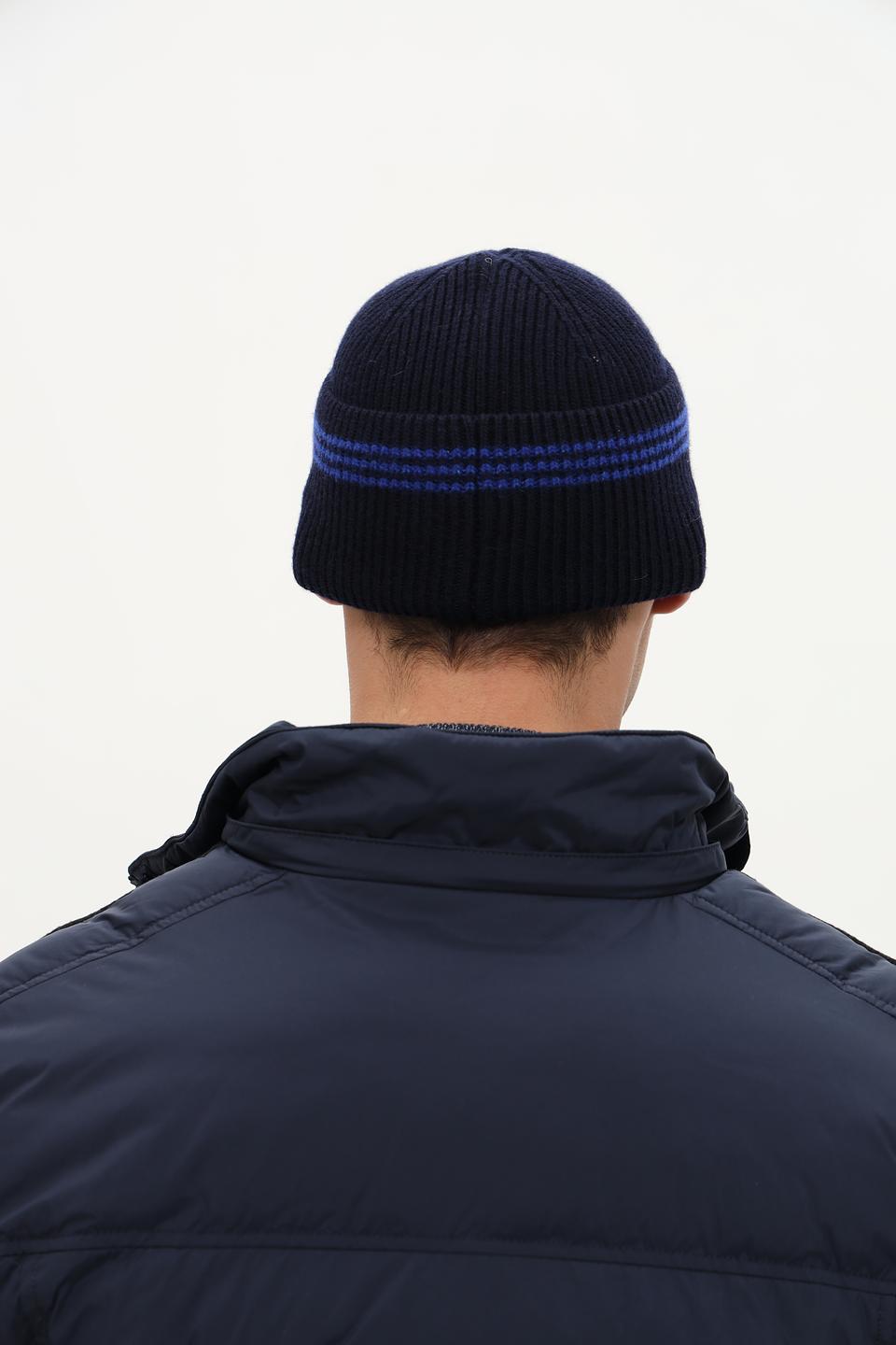 Бейсболка Marhatter вязаная синяя