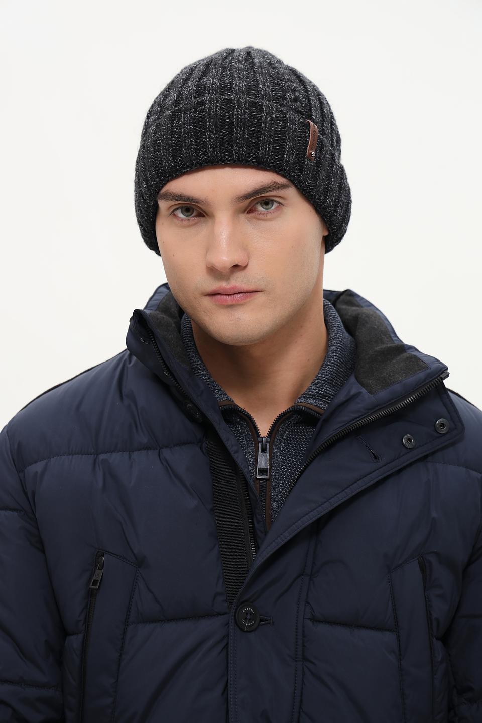 Шапка Marhatter мужская серая